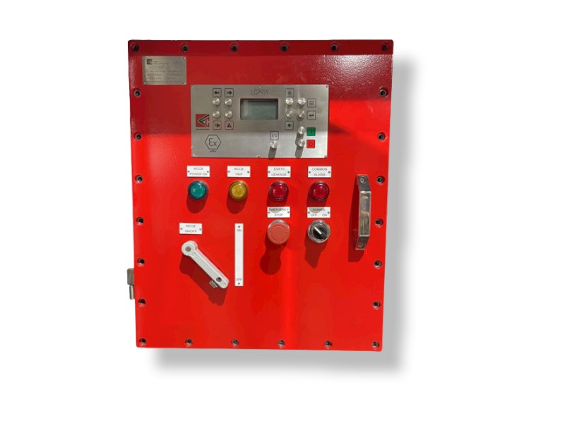Ex d generator control panel — flameproof enclosure with genset controller
